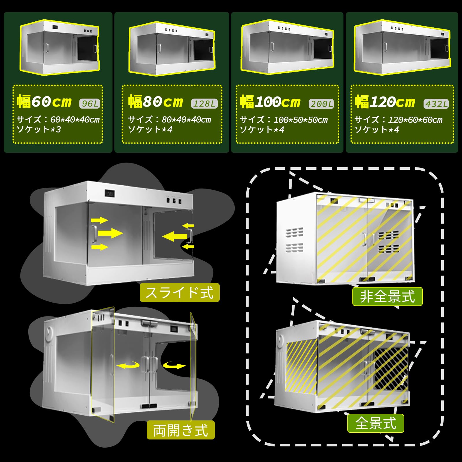 Amazon | AIYOI 爬虫類 ケージ レオパ ケージ 大きい 90cm【独立線路